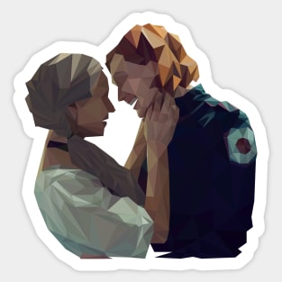 Polygonal WayHaught Sticker